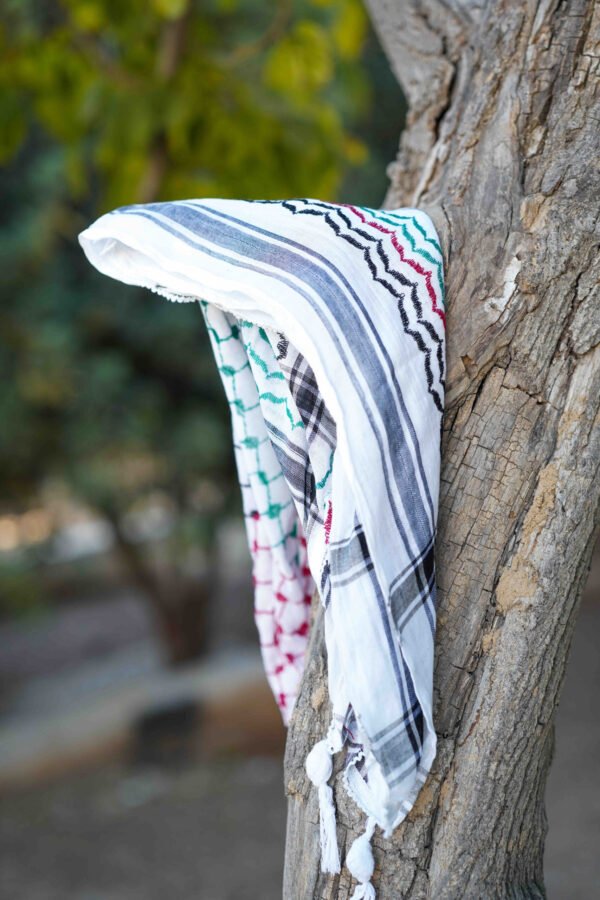 ⁦Palestine Flag Hirbawi Kuffiyeh⁩ - الصورة ⁦2⁩