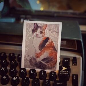 Artistic Cat Fridge Magnets