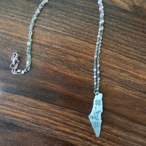 Freedom Embroidery Tear Gas Necklace