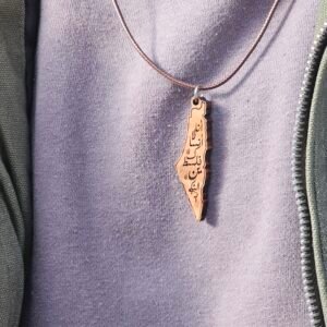 "The Promise"Olive Wood Necklace