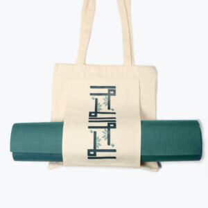 "light upon light" yoga totebag