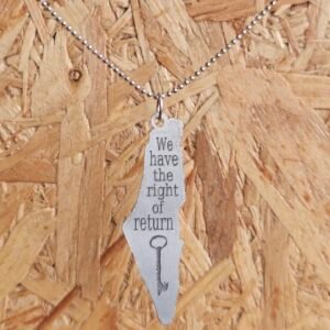 “We have the right to return” Necklace