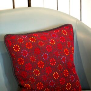Hand Embroidered Cushion Cover - Ward